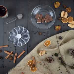 Podgrzewacz duży 12x6 cm Edwanex Olive - obrazek 2