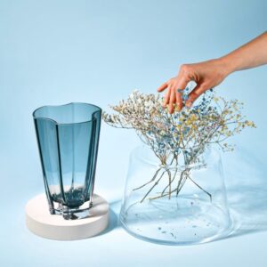 Wazon koniczyna Szaroniebieski 22,5 cm - obrazek 3