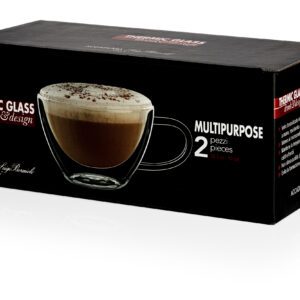 Filiżanki termiczne do kawy 2x385 ml CappucinoTHERMO LUIGI BORMIOLI - obrazek 5