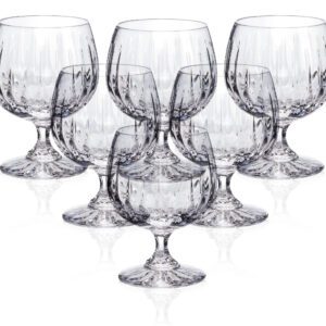 Kieliszki do koniaku kryształowe 6x250ml PROSTY - obrazek 2