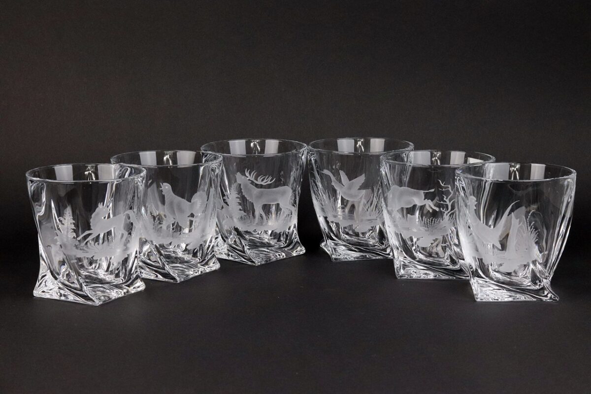 szklanki do whisky myśliwskie