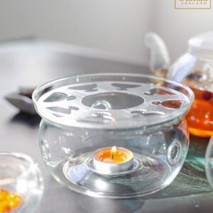 Podgrzewacz do dzbanka 15x8,5cm szkło termiczne Wilmax - obrazek 2