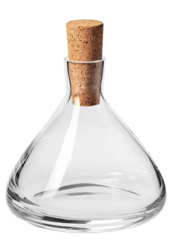 F096504110009010-Krosno-Karafka-do-wina-z-korkiem-Wine-Connoisseur-1100-ml-pusta