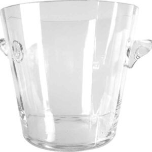 Pojemnik na lód Cooler szklany Optyk 19x19,5 cm - obrazek 1