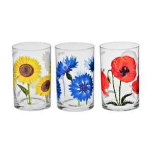 Szklanki kwiaty polskie 250 - obrazek 7