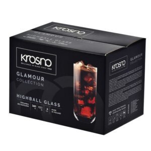 Szklanki long drink Glamour 420 ml - obrazek 3