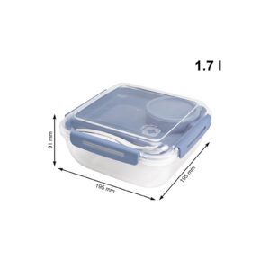 Pojemnik śniadaniowy 1L MEMORY B3 horizon blue (5) - obrazek 6