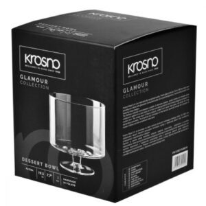 Patera prosta na nodze Glamour 19,5 cm - obrazek 3