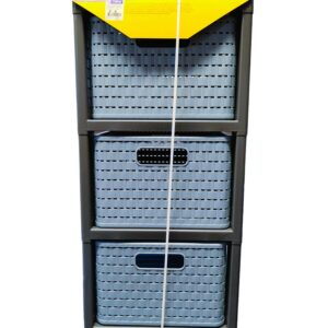 Regał 3 szuflady COUNTRY Horizon blue (1 ) Ob. - obrazek 2