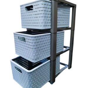 Regał 3 szuflady COUNTRY Horizon blue (1 ) Ob. - obrazek 3