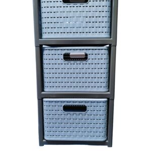 Regał 3 szuflady COUNTRY Horizon blue (1 ) Ob. - obrazek 4