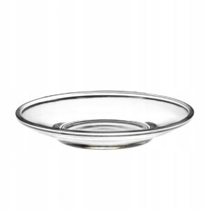 Talerzyki deserowe Glasmark Spodki szklane 10 cm 6 sztuk - obrazek 3