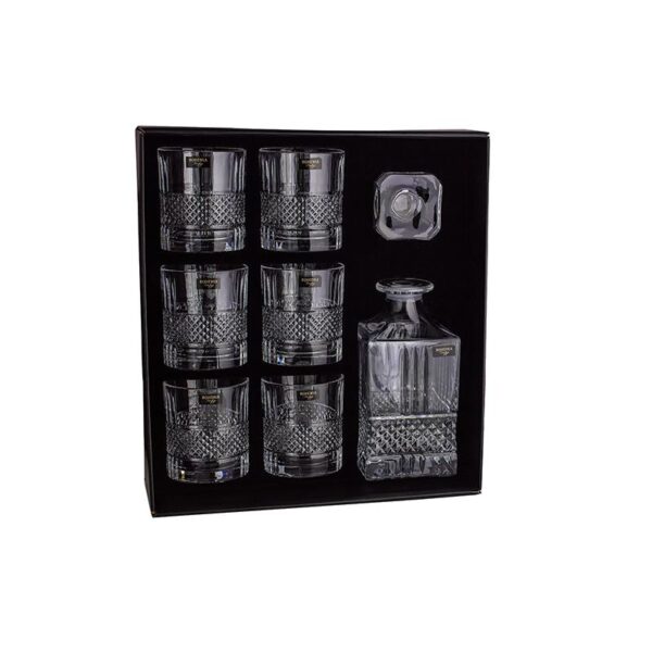 PRESTIGE ELEGANTE ZESTAW DO WHISKY 1+6 NEW
