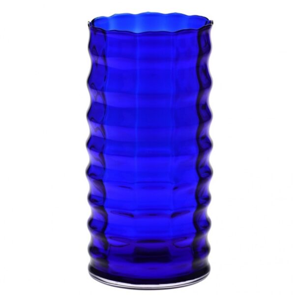 Wazon w optyku pionowym, kobalt h-30 cm