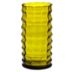 Wazon w optyku pionowym oliwka h-30 cm - obrazek 1