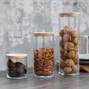 Zestaw 3 Szklanych Pojemników ECO STORAGE – Trend Glass - obrazek 3