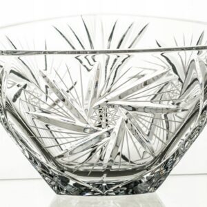 Misa owocarka kryształowa „Młynek” 24,5 cm – Crystal Julia - obrazek 1