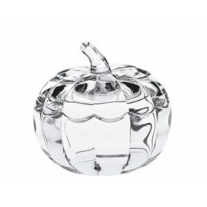 Pojemnik kryształowy Dynia 180 mm – elegancka dekoracja i praktyczne naczynie - obrazek 1