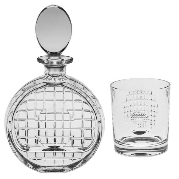 BOHEMIA MAGNIFIER ZESTAW DO WHISKY 1+6 Kryształ.