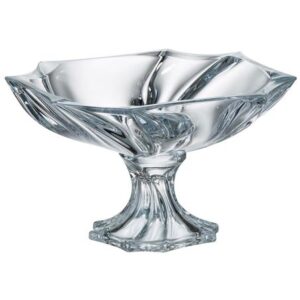 Kryształowa salaterka na nodze NEPTUN – wyjątkowy design i blask - obrazek 1