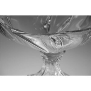 Kryształowa salaterka na nodze NEPTUN – wyjątkowy design i blask - obrazek 3