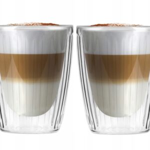 KOMPLET 2 SZKLANEK Z UCHEM 250 ml – LIVIO DUO - obrazek 5