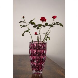 BOHEMIA DIAMOND PINK WAZON 280MM - obrazek 2