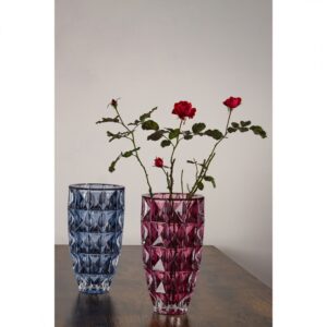 BOHEMIA DIAMOND PINK WAZON 280MM - obrazek 3