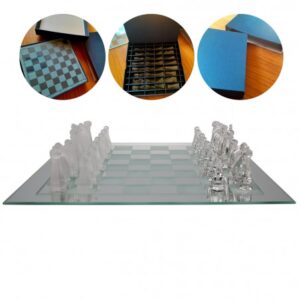 ♟️ Luksusowy Zestaw Szachów z Czeskiego Kryształu - obrazek 2