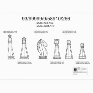 ♟️ Luksusowy Zestaw Szachów z Czeskiego Kryształu - obrazek 3