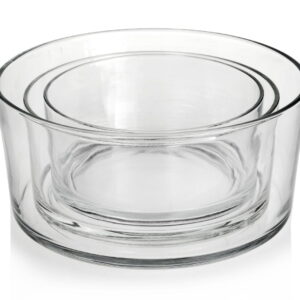Salaterka szklana Prosta o średnicy 14 cm EDWANEX - obrazek 3