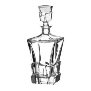 Karafka kryształowa 900 ml CRACK - obrazek 1