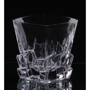 Szklanki kryształowe do whisky 6x310 ml CRACK - obrazek 2