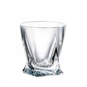 Kieliszki kryształowe do wódki 6×55 ml QUADRO - obrazek 3
