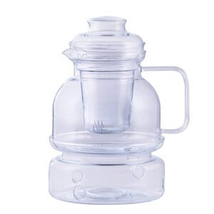 Dzbanek z podgrzewaczem + zaparzacz prosty 1,5 L TERMISIL - obrazek 3