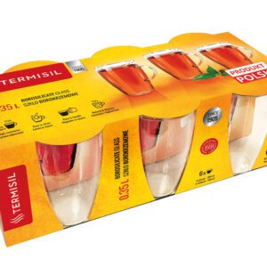 Szklanki żaroodporne 6x350 ml Agata - obrazek 1