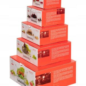 Salaterka szklana Prosta o średnicy 14 cm EDWANEX - obrazek 5