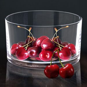 Salaterka szklana Prosta o średnicy 14 cm EDWANEX - obrazek 2