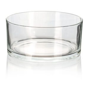 Salaterka szklana Prosta o średnicy 17 cm EDWANEX - obrazek 1