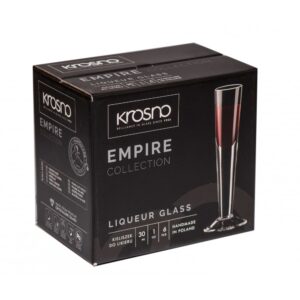 Kieliszki do likieru 6x30 ml Empire Krosno - obrazek 5