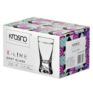 Kieliszki do wódki 6x25ml X-LINE Shot - obrazek 5