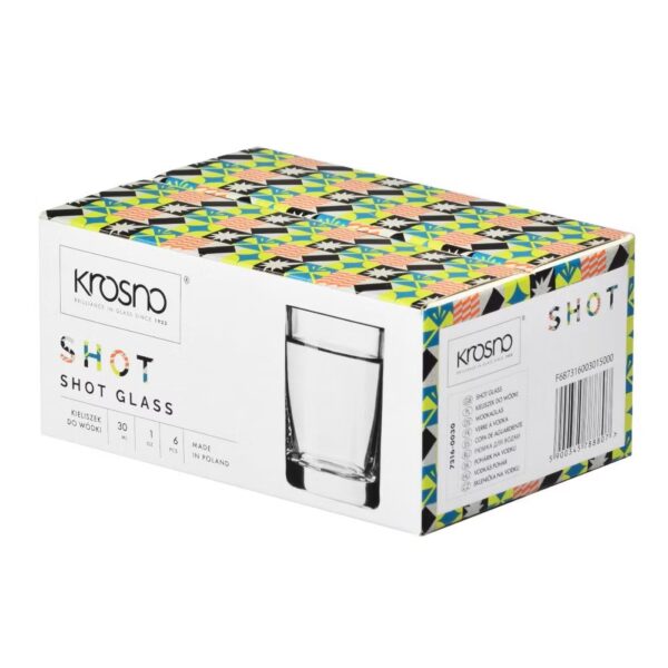 F687316003015000-Krosno-Kieliszki-do-wodki-Shot-30-ml-opakowanie