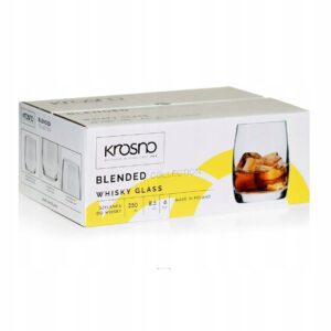Szklanki do whisky 6x250 ml Blended - obrazek 4