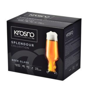 Szklanki do piwa rzemieślniczego 6x400ml SPLENDOUR - obrazek 4