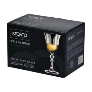Kieliszki do wina białego 6x150 Krista deco - obrazek 6