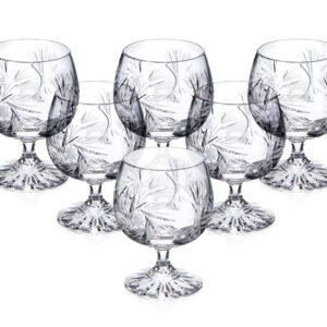 Kieliszki do koniaku kryształowe 6x170ml MŁYNEK - obrazek 1