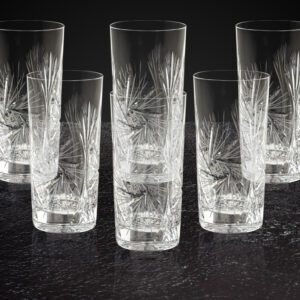 Szklanki do drinków napoi kryształowe 6x320 ml MŁYNEK - obrazek 3