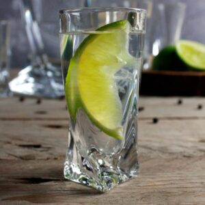 Kieliszki kryształowe do likieru wódki 6x50 ml QUADRO - obrazek 6