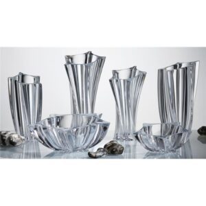 Wazon X kryształowy 28 cm YOKO - obrazek 2