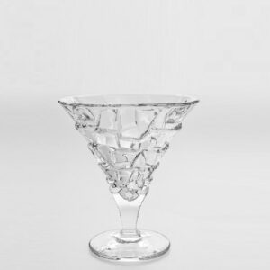 Kryształowe pucharki na lody desery 6x330 ml GLACIER - obrazek 2